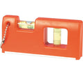 Magnetisk vaterpass 10 x 3,5 cm i plast - Haba for presis måling