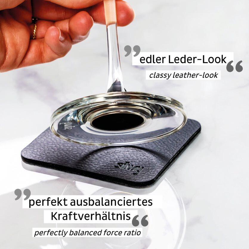 Magnetiske champagneglass i krystall 2-pk 200 ml - silwy i bruk på båt