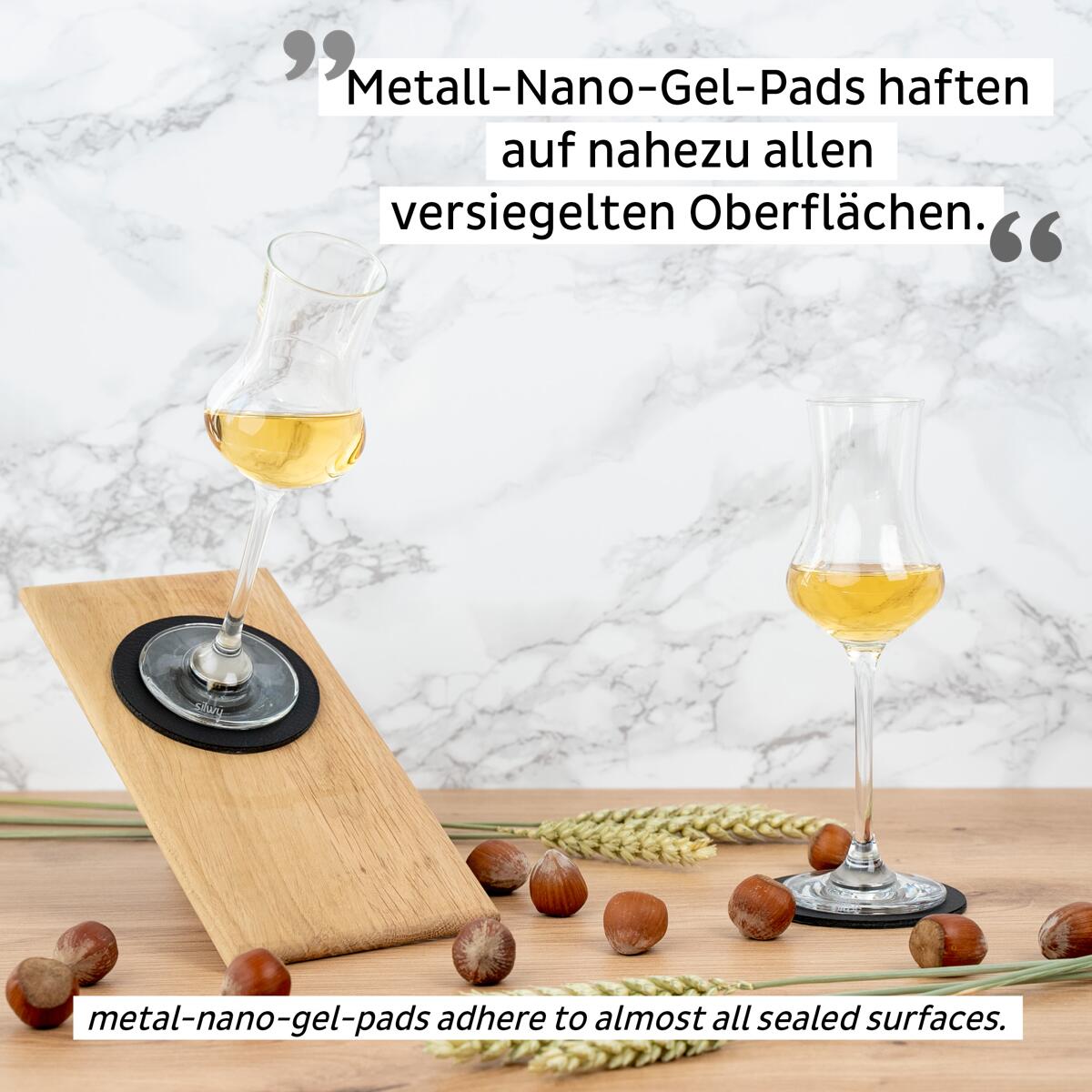 Nærbilde av Tritan-krystallmateriale i Magnetiske likørglass i Tritan-krystall 2-pk 95 ml