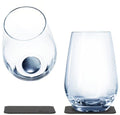 Magnetiske longdrinkglass i krystall 2-pk 400 ml silwy forfra