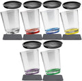 Forfra av Magnetkopp i plast 250 ml 6-delers sett multicolor - silwy