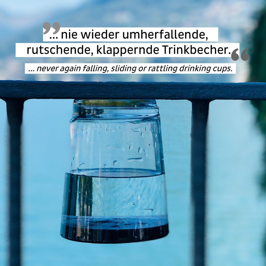 Kopper stablet fra Magnetkopp i plast 250 ml 6-delers sett multicolor - silwy