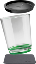 Magnetkopp Triple 250 ml med lokk Sour Green forfra