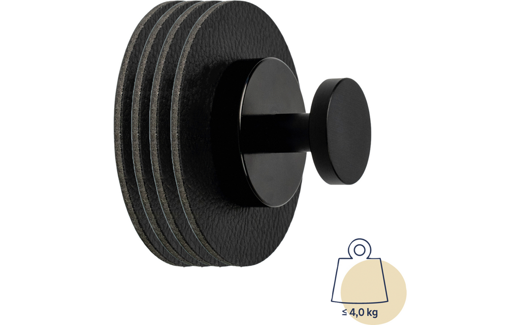 Pakking av Magnetkrok SPOT Black med 3M-pad