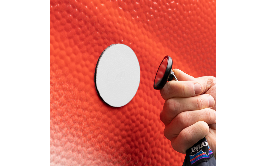 Magnetkrok The One med nano-gel-pad hvit med metall-nano-gel-pad