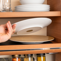 Magnettallerken 2 stk porselen stablebar Silwy forfra