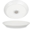 Magnettallerken flat porselen Ø23 cm 2-pack - silwy forfra