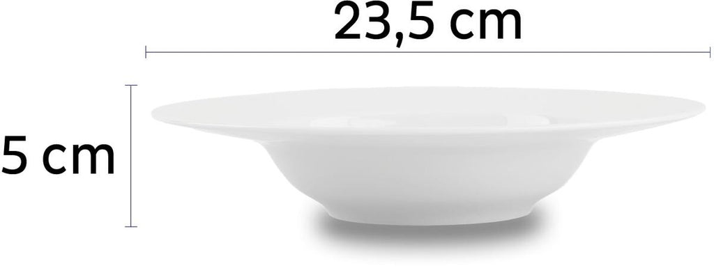 Magnettallerken gourmet porselen Ø23,5 cm silwy bakside