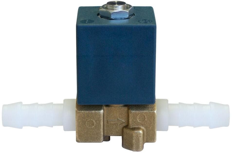Magnetventil 12V for trykkpumper ¼" 10 bar maks - Lilie forfra
