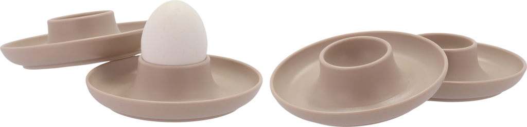 Mali eggeglass-sett 4-deler anti-slip polypropylen forfra