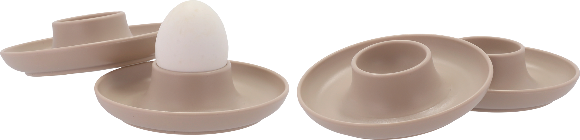 Mali eggeglass-sett 4-deler anti-slip polypropylen forfra
