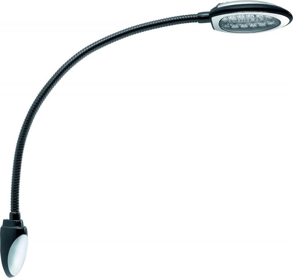 Mamba LED leselampe 12V 192 lm med fleksibel arm montert