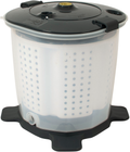 Manuell campingvaskemaskin med sentrifuge 39 liter - Bo-Camp forfra