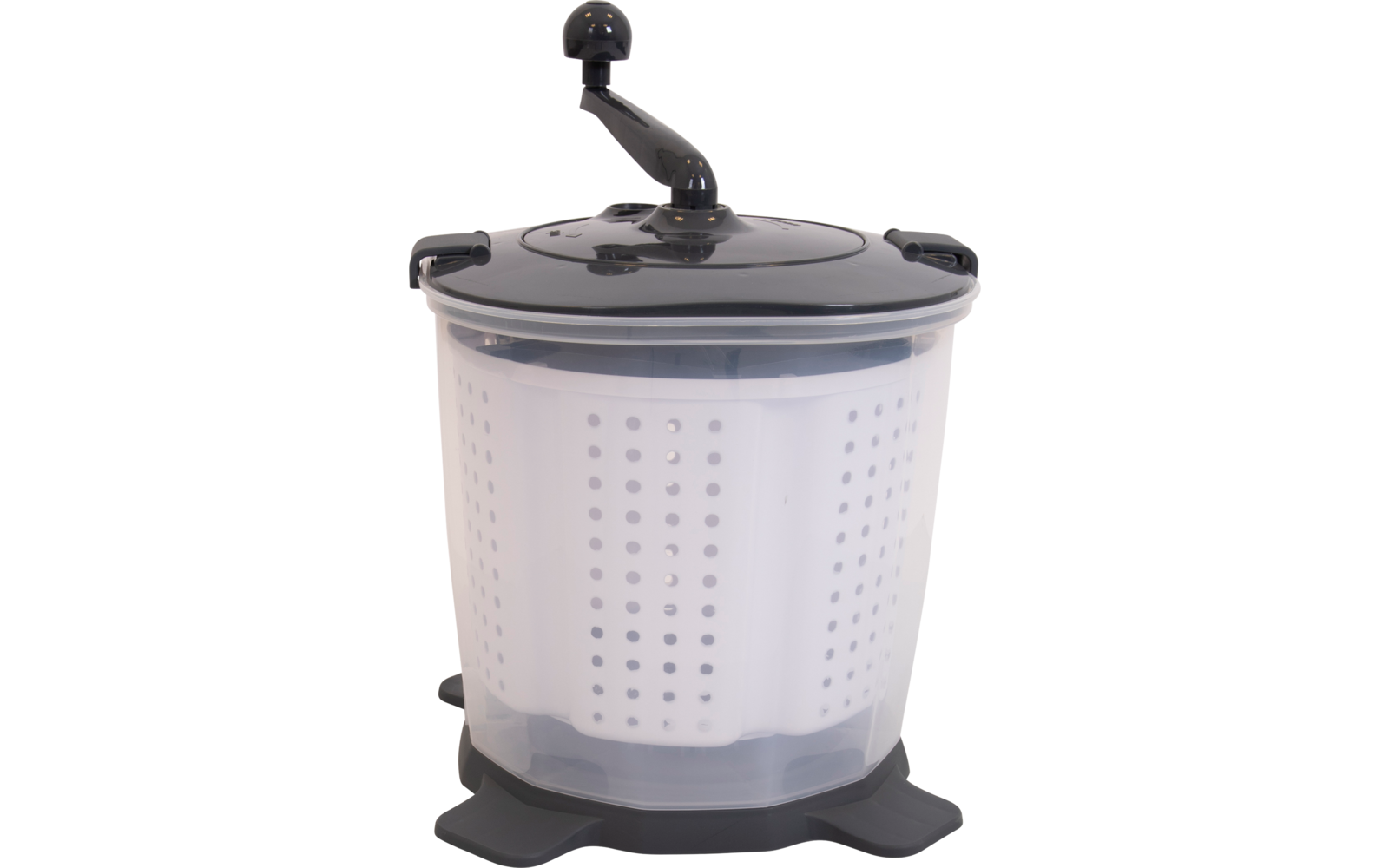 Manuell campingvaskemaskin med sentrifuge 39 liter - Bo-Camp bakside