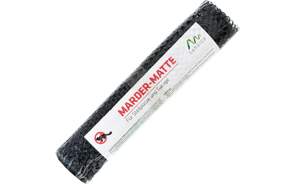 Mårdmatte mekanisk beskyttelse for parkeringsplass - Gardigo montert under bil