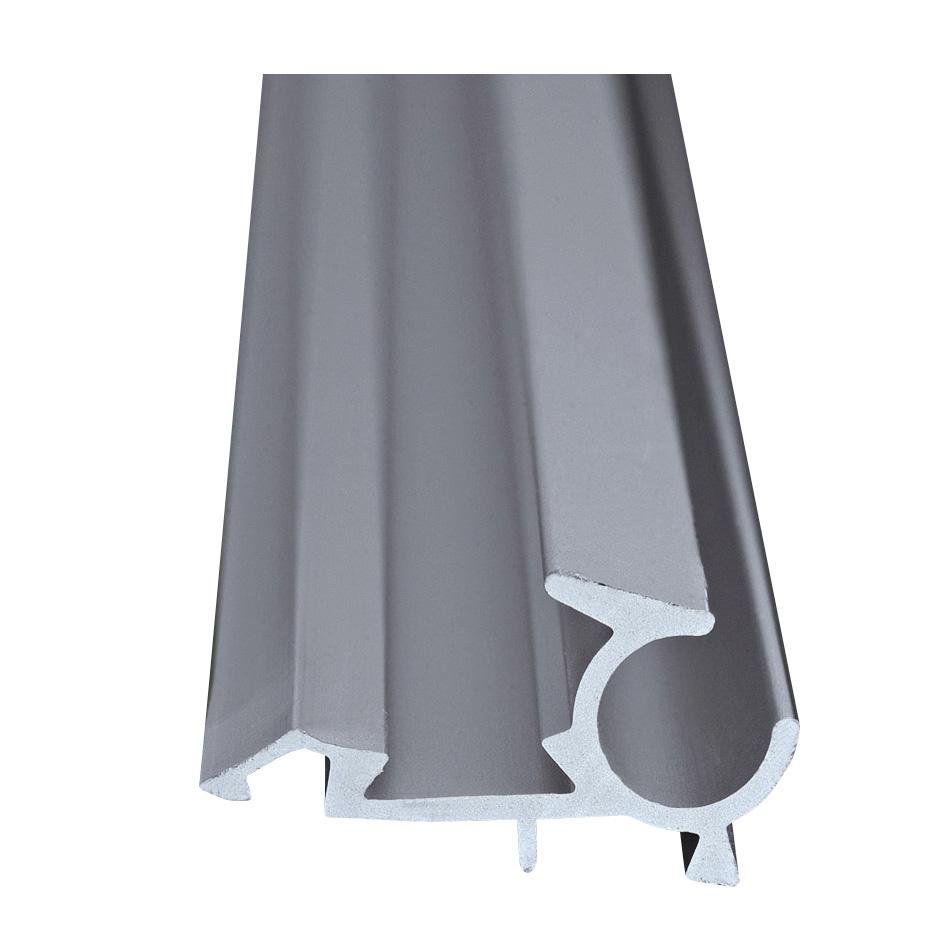 Markise-/skjørtlist aluminium 150 cm eloksert - Gerhardi for montering på campingvogn
