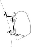 Markiseadapter for Ford Transit H3 fra 2014 Omnistor 5200 montert på bil