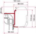 Markiseadapter Kit Pilote Explorateur for F45 veggfeste forfra