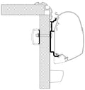 Markiseadapter Knaus 2017 veggmontering for Serie 5 - Thule foran