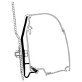 Markiseadapter sett for Westfalia Nugget High Roof - Thule montert på bil