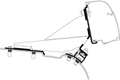 Markiseadapter PSA Minivan G2 for Omnistor 4200 - Thule montert på bil
