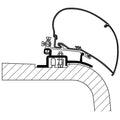 Markiseadapter-sett for Fiat avrundet tak t.o.m. 2006 - Thule montert på bil