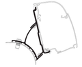 Markiseadapter T 4200 for VW T5 T6 Minivan takmontasje Thule