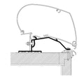 Markiseadapter for campingvogn Fendt, Dethleffs, LMC, Trigano - Thule forfra