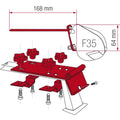 Markisefeste F35 Pro Kit Standard for VW T4 forfra