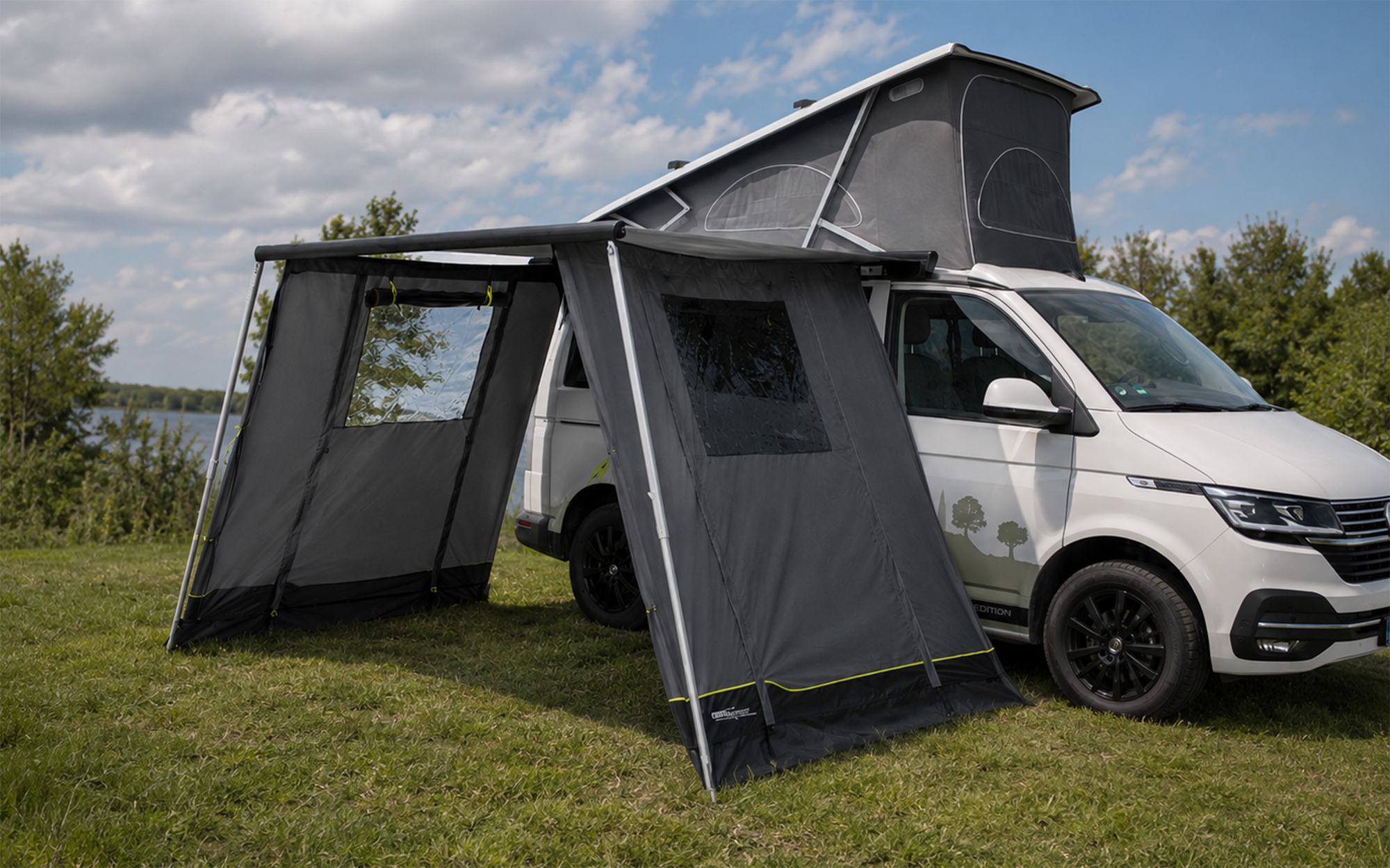 Markisefortelt for campingbuss Backroads Awning Room front