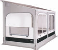 Markisefortelt Panorama 8000 i Airtex polyester fra Thule montert på campingvogn