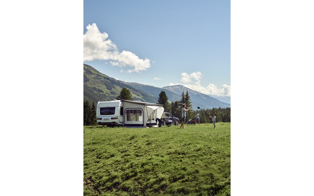 Markisefortelt QuickFit for Ducato H2 3m høyde 2,3-2,5m - Thule sammenpakket i transportpose