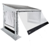 Markisefortelt Residence G3 for VW T5/T6 vinduer åpne med glidelås