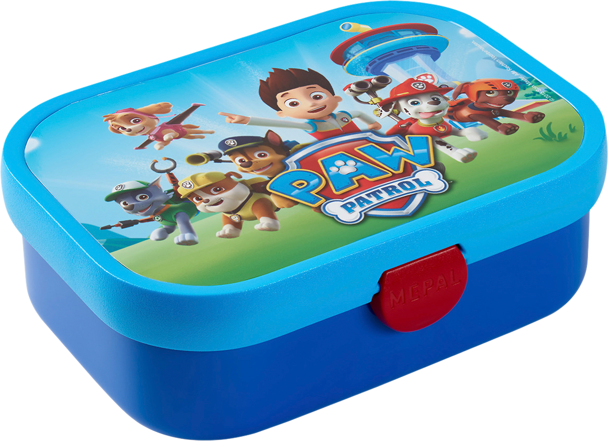 Matboks Campus med bento-innsats og gaffel 750 ml Paw Patrol for barn