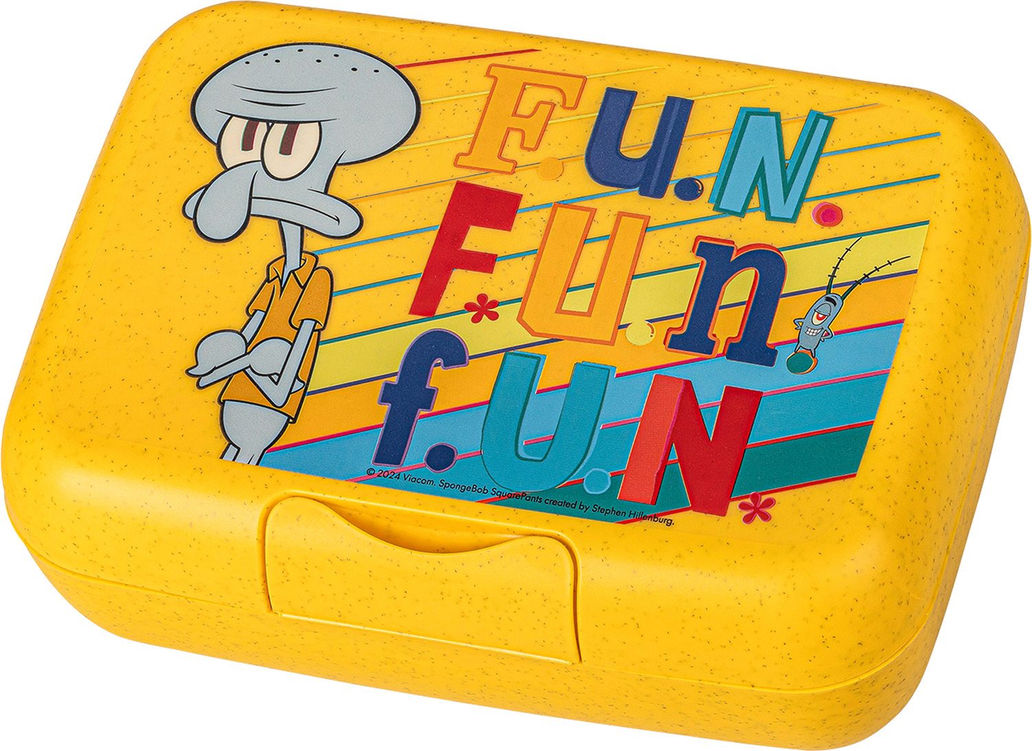 Matboks Candy L med skilleskål SpongeBob Squidward forfra