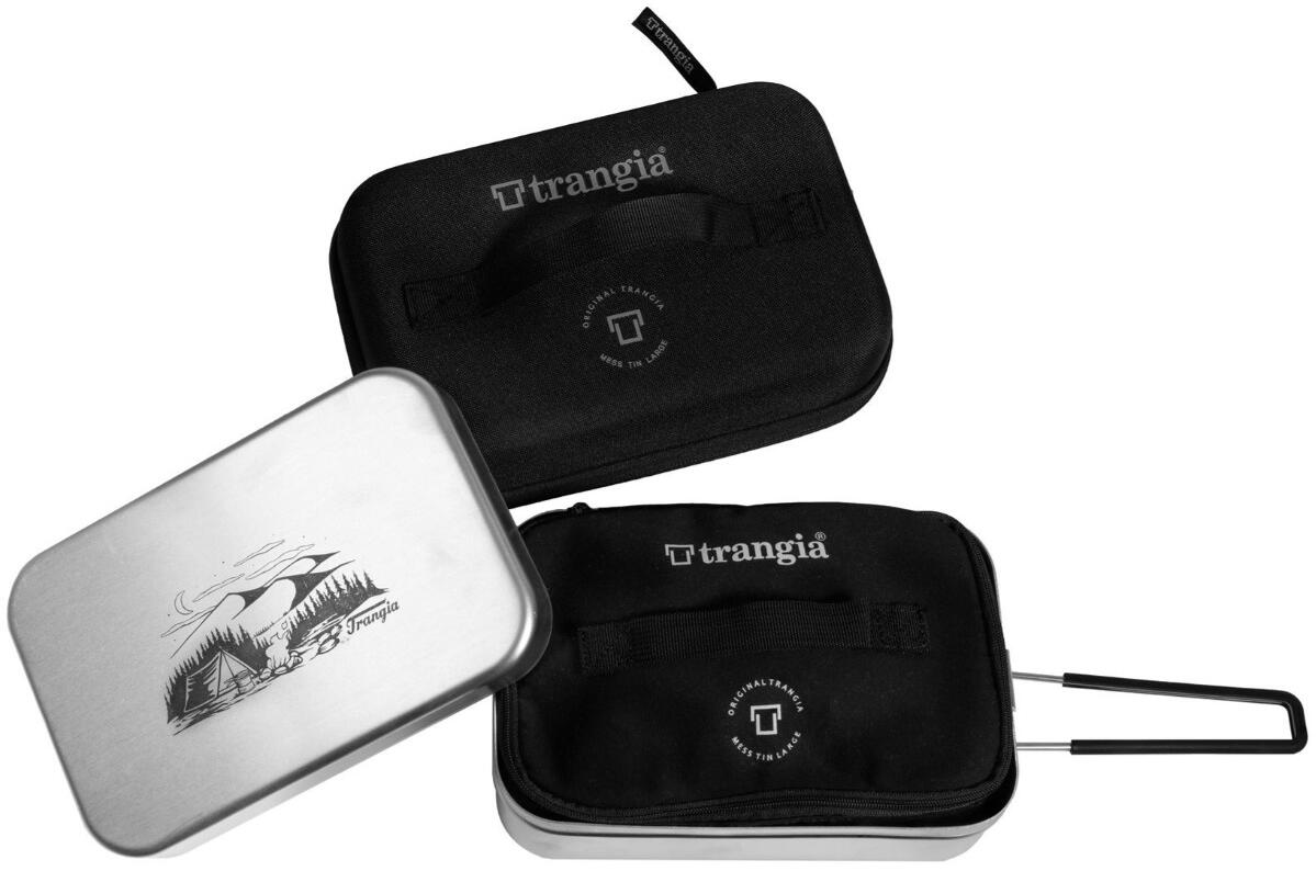 Matboks jubileumssett stor 1,3 L aluminium Trangia bakside
