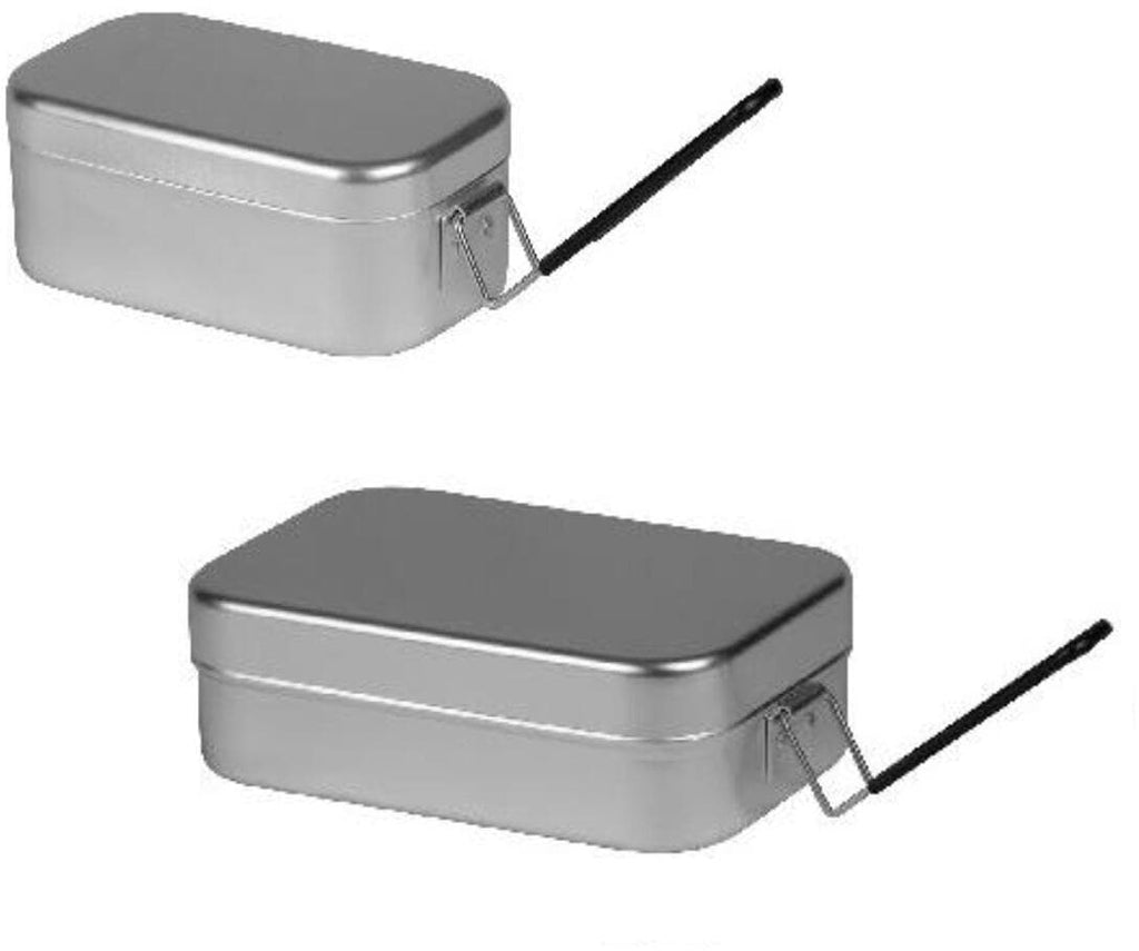 Matboks med håndtak i aluminium - Trangia forfra