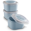 Matboks sett 3-deler Food to go 750 ml blå - Sunware bakside