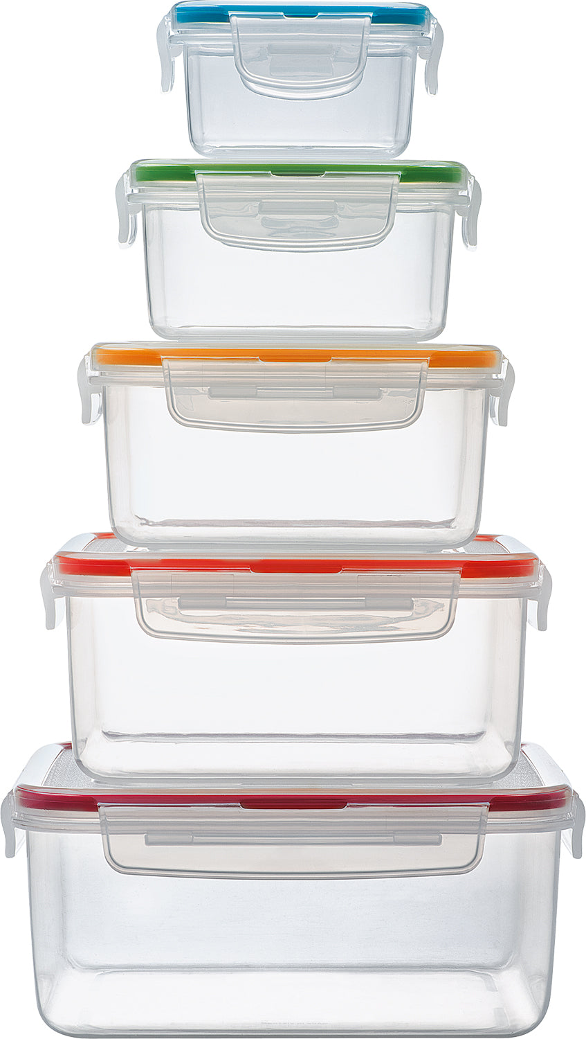 Matbokser Classic Box sett 5 deler lufttett - Lock & Lock for sikker matoppbevaring