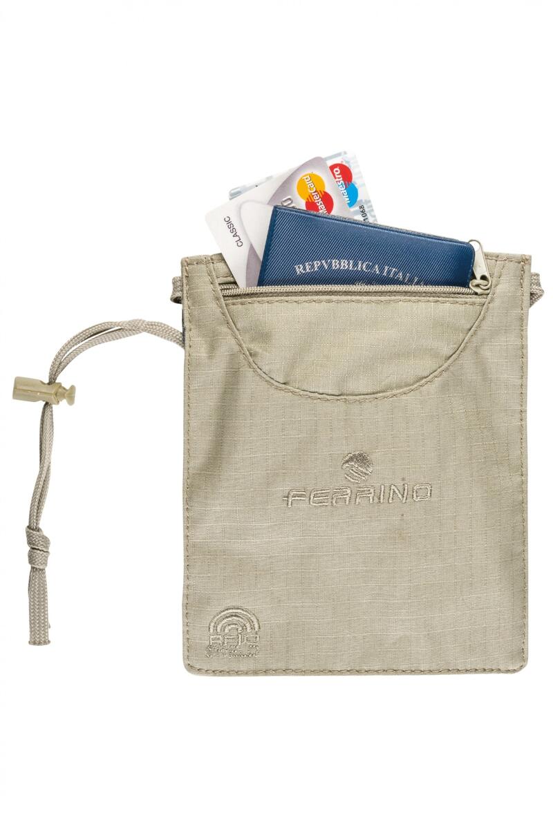 Matrix brystveske dokumentveske RFID ripstop-bomull 18x14 cm bakside