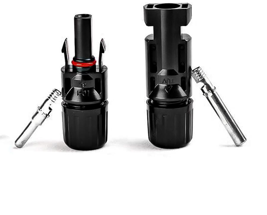 MC4-kontaktsett hann og hunn 4-6mm² - WATTSTUNDE for solcellepaneler