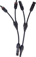 MC4 parallellkabel for solcellepanel og powerstation 2 stk - EcoFlow forfra