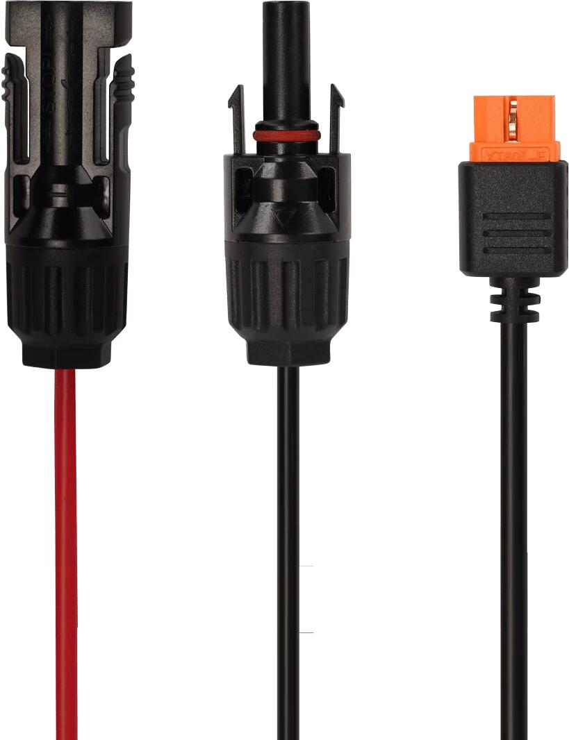 MC4 til XT60i tilkoblingskabel for solpanel 2,5 m Ecoflow pakket