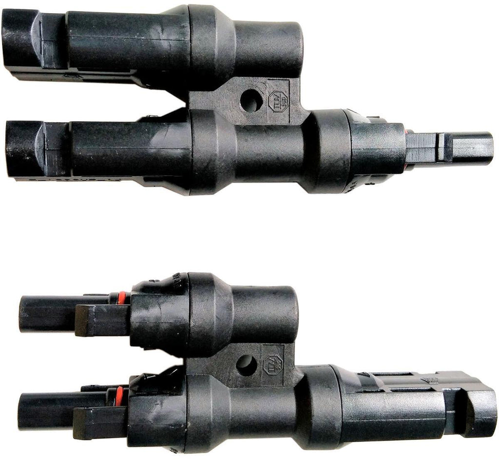 MC4 Y-kontakt adapter bakside tigerexped