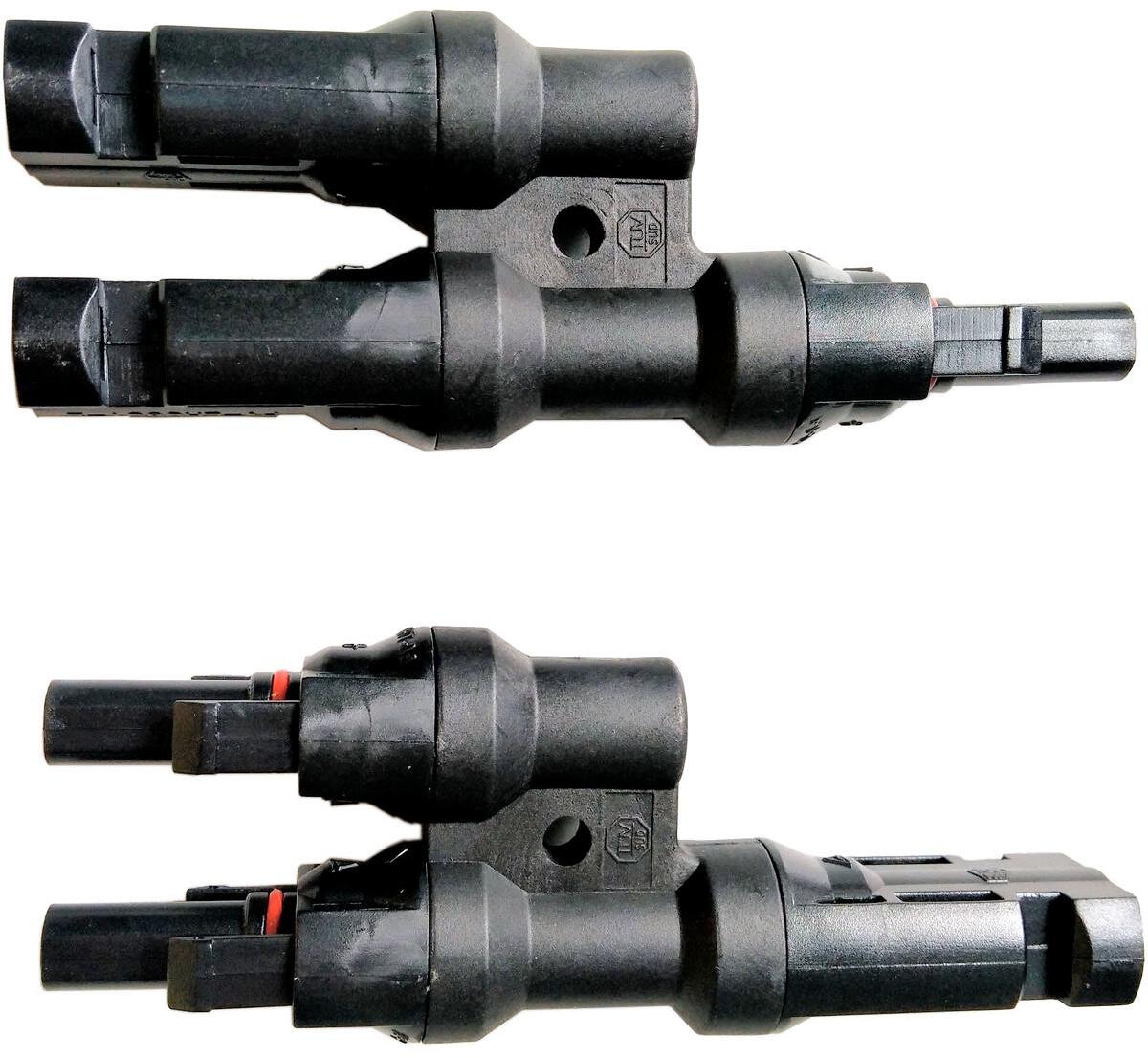 MC4 Y-kontakt adapter bakside tigerexped