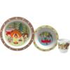 Melamin barneservise Adventure 3 deler - Gimex bakside