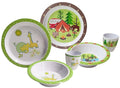 Melamin barneservise Kids Line 3 deler 300 g - Gimex forfra