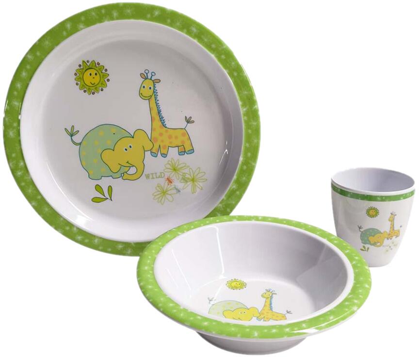 Melamin barneservise Kids Line 3 deler 300 g - Gimex detalj
