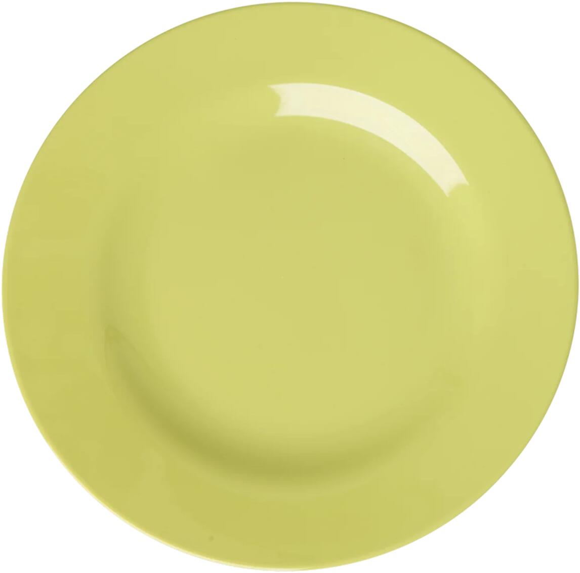 Detalj av Melamin desserttallerken Glory Days Colors 6-pakning materiale