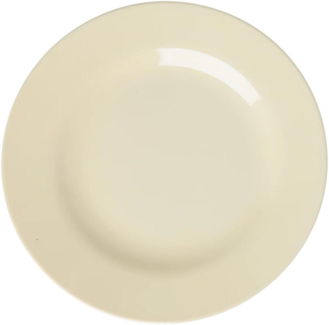 Melamin desserttallerken Glory Days Colors 6-pakning montert på bord